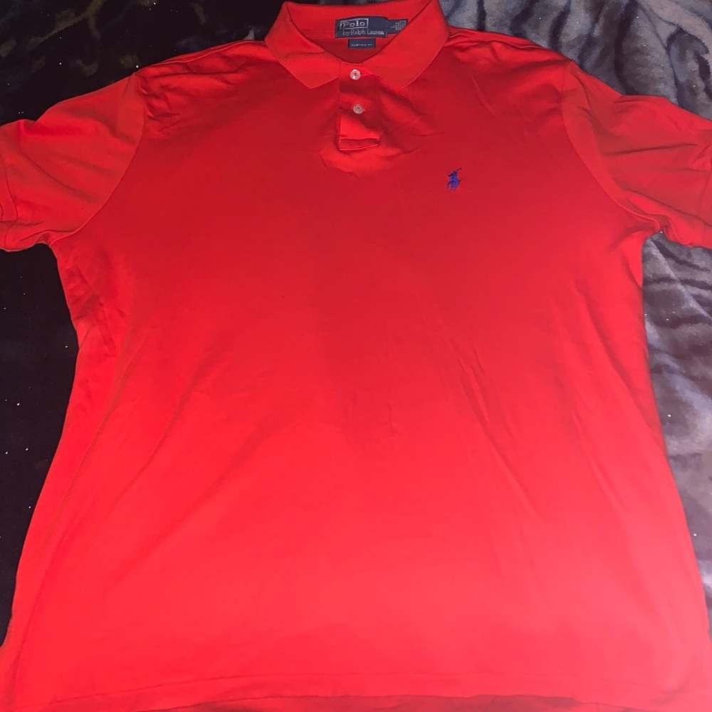 Ralph Lauren polo custom fit collared shirt size L